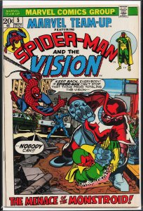 Marvel Team-Up #5 (1972) The Vision [Key Issue]