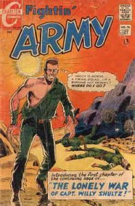 Fightin' Army #76 VG ; Charlton | low grade comic Lonely War Capt. Willy Shultz