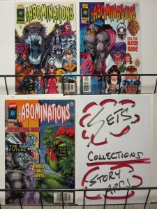 ABOMINATIONS (1996) 1-3 (1.50 CVR;12/96)