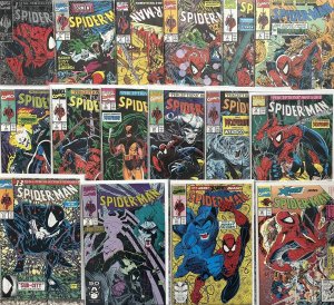 (1990) SPIDER-MAN #1-16 COMPLETE SET! Todd McFarlane art!