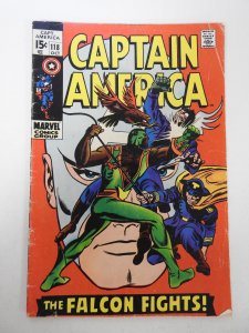Captain America #118 (1969) GD Condition see desc