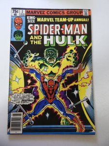 Marvel Team-Up Annual #2 (1979) VG Condition moisture stains bc