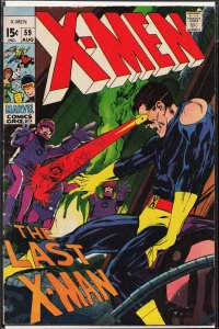 The X-Men #59 (1969) X-Men