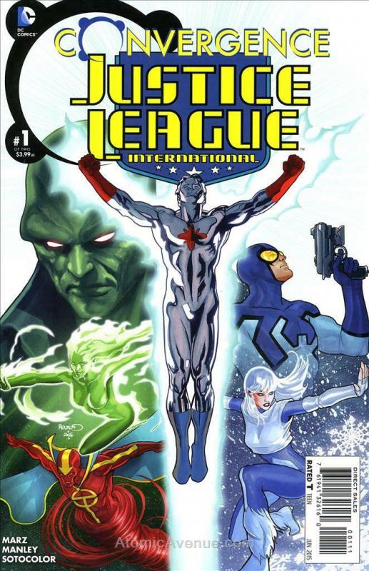 Convergence: Justice League International #1 VF/NM; DC | save on shipping - deta