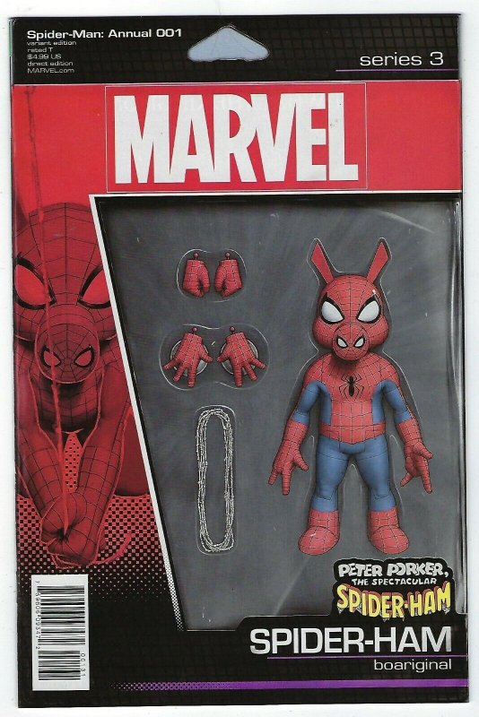 Spider-Man Annual  # 1 Action Figure Variant Cover NM