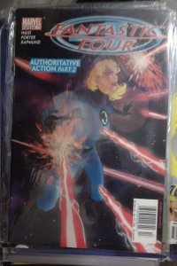 Fantastic Four  # 504  75  2003  MARVEL DISNEY AUTHORIATIVE ACTION   NEWSTAND VA