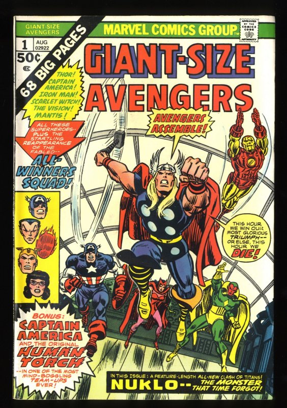 Giant-Size Avengers #1 FN/VF 7.0