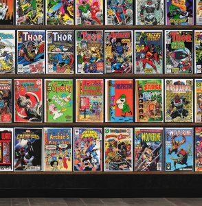 Huge Lot 150+ Comics with Wolverine, The Uncanny X-Men, Green Lantern & More!