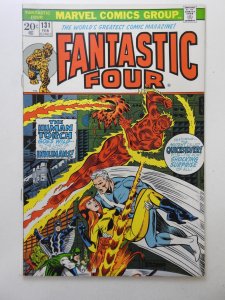 Fantastic Four #131 (1973) Starring Quicksilver and Crystal! Sharp VF-NM Cond!