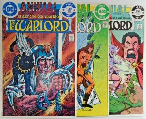 *Warlord (1976 DC)  #71-90, Ann 1-3  (23 books)