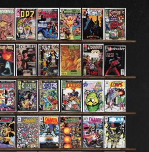 Huge Lot 150+ Comics with Fantastic Four, The Avengers & More!