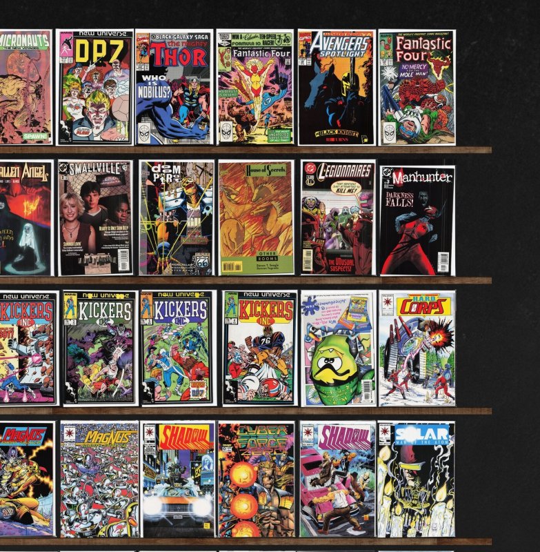 Huge Lot 150+ Comics with Fantastic Four, The Avengers & More!