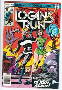 Logan's Run Double Signed #6 (Jun-77) VF/NM High-Grade Logan