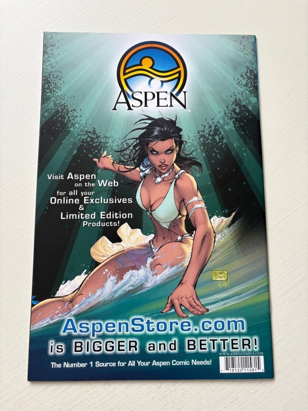 Fathom # 5 Cover B Variant NM Comic Book Aspen Michael Turner 22 J279