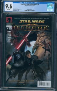 Star Wars: The Old Republic 4 Low Print run many 1st appearances CGC 9.6