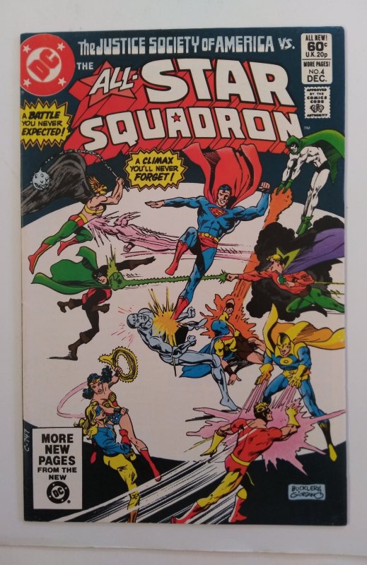 All-Star Squadron #4 (1981) Bronze Age DC