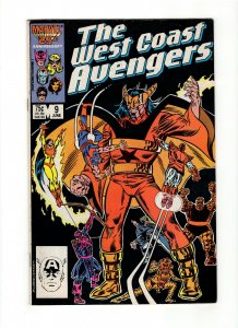 The West Coast Avengers #8 and #9 (Marvel, 1986) 