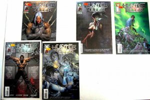*Hunter Killer #1-5, Dossier #1, Homage Swimsuit spec. (Image, '05) 7 Book LOT.