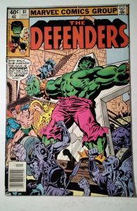 The Defenders #81 (1980) Marvel Comic Book J757