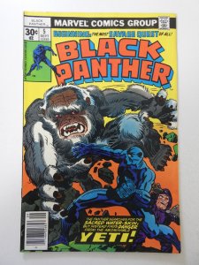 Black Panther #5 (1977) VF-  Condition!