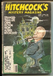 Alfred Hitchcock's Mystery Magazine 6/1978-Park Plaza Theft-Ernest Savage-G