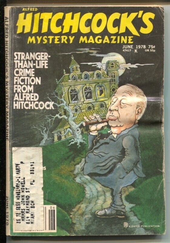 Alfred Hitchcock's Mystery Magazine 6/1978-Park Plaza Theft-Ernest Savage-G