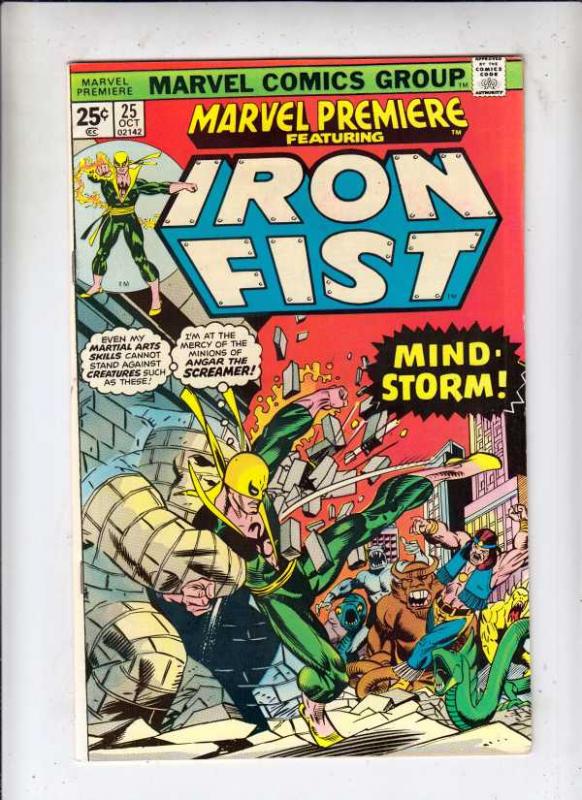 Marvel Premier #25 (Oct-75) VF/NM High-Grade Iron Fist