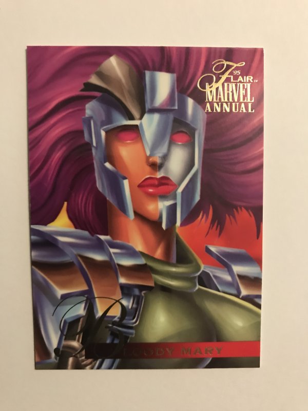 BLOODY MARY #53 card : Marvel Annual 1995 Flair; NM/M; base, Spider-Man