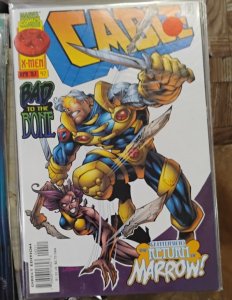 Cable # 42 1997  Marvel disney  NATHAN SUMMERS  marrow bad to the bone