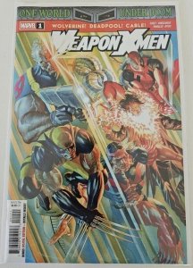 WEAPON X-MEN #1 MARVEL 2025 ALEX ROSS MAIN COVER NM