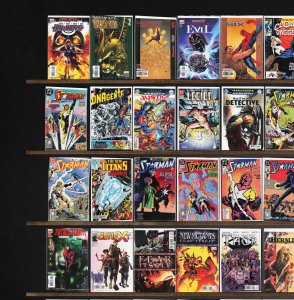 Huge Lot 150+ Comics with Batman, Starman, Justice League & More!