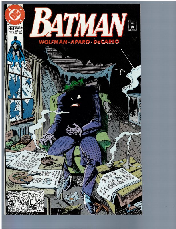 Batman #450 (1990) NM