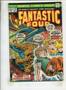 FANTASTIC FOUR #141 (8.0) FRANKLIN!! 1973