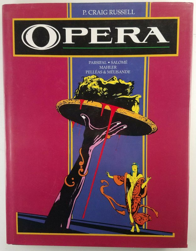 Opera by P Craig Russell #255/325 Signed & Numbered HC Eclipse Parsifal Salome