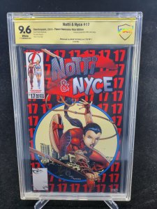 Notti & Nyce 2PC #17 - Signed Marat Mychaels Good & Bad Editions- CBCS 9.6 -2016