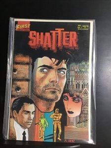 Shatter # 1 (1985 First) 1st Computerized Comics, Vintage Copper Age Indie - VF