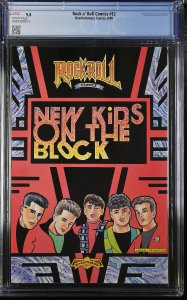 Rock N Roll Comics #12 CGC 9.8 1990-NEW KIDS ON THE BLOCK-COMIC BOOK 4393769013