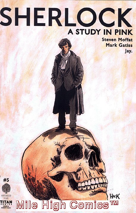 SHERLOCK: A STUDY IN PINK (2016 Series) #5 A HACK Near Mint Comics Book