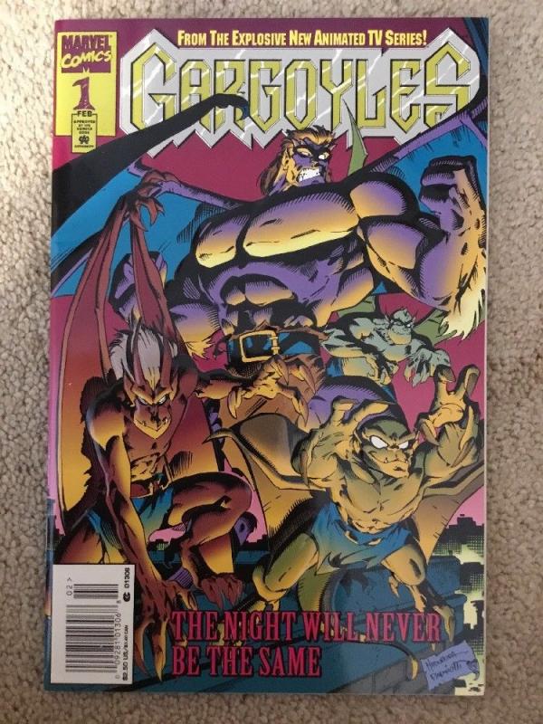 Marvel Gargoyles 1 *1995* Newsstand Edition VF/VF+