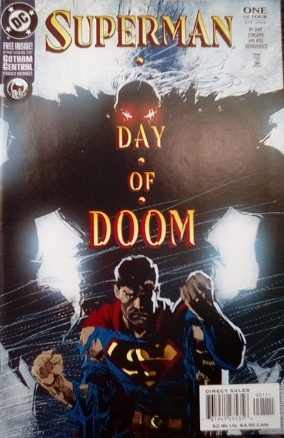 Superman Day Of Doom 1 2003 Comic Books Modern Age DC Comics Superman Superhero