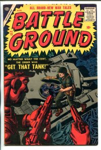 BATTLE GROUND #19 ATLAS MANEELY COLAN KELLER WAR 1957 VG