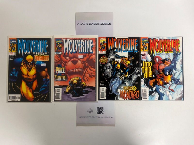 4 Wolverine Marvel Comic Books # 129 130 131 132  Avengers Spiderman Thor 49 SM5