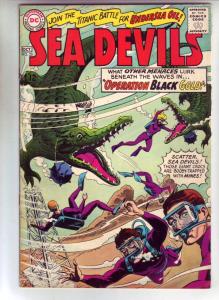 Sea Devils #25 (Mar-66) FN/VF+ High-Grade Sea Devils (Dane Dorrence, Biff Bai...