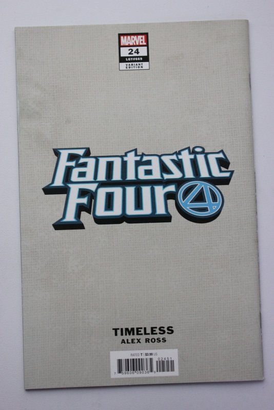 Fantastic Four #24 Ross Cover D (2020) Timeless NM