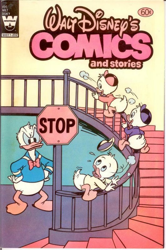 WALT DISNEYS COMICS & STORIES 495 VF 1981 COMICS BOOK
