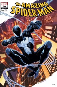 The Amazing Spider-Man #50 Iban Coello Black Costume Cover(2024)