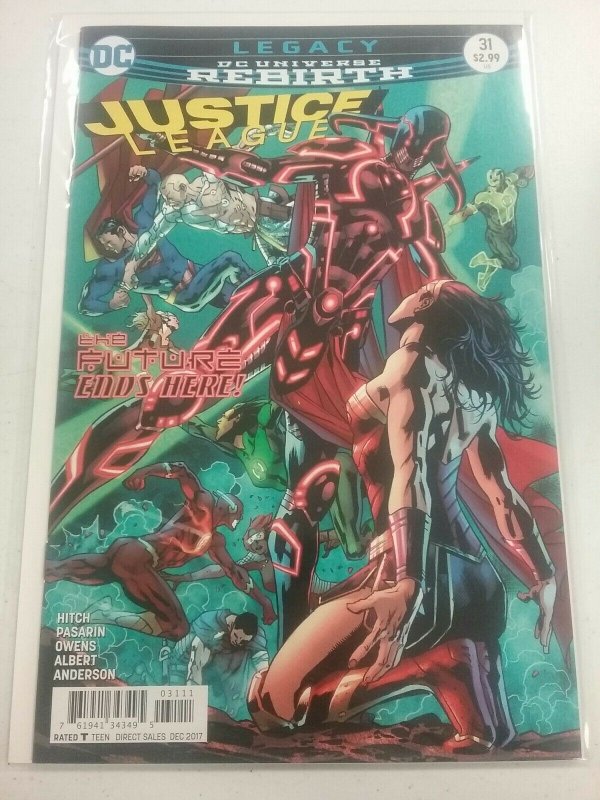 Justice League #31 Rebirth (2017) NM DC Comics 1st Print NW90