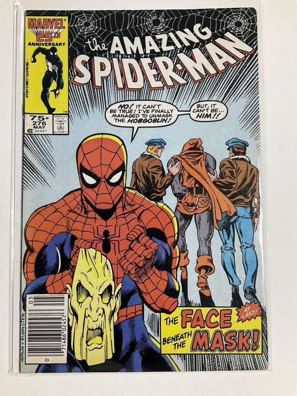 Amazing Spider-man 276 VF- Very Fine- 7.5 Newsstand Edition Marvel Comics