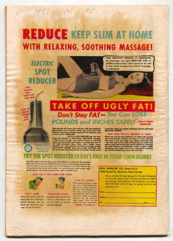 Buffalo Bill #5 1951-Kit Carson - Fremont- Golden Age Western VG