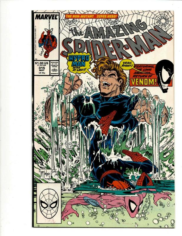 Amazing Spider-Man # 315 NM Marvel Comic Book Venom Todd McFarlane DS4